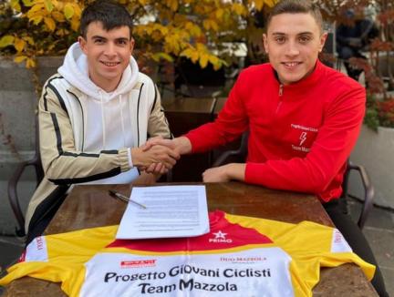 Ciclist în Italia: Campionul naţional Şerban Luncan din Oradea, singurul stranier cooptat în echipa PGC Mazzola