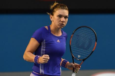 Simona Halep, în finala Indian Wells, după ce Serena Williams s-a retras