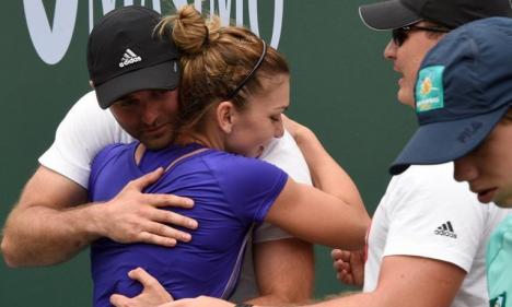 Simona Halep şi-a concediat antrenorul