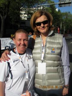 Simona Kadas s-a implicat în organizarea concursului 'Bucharest International 10 K' şi speră să organizeze şi la Oradea un maraton de anvergură  internaţională
