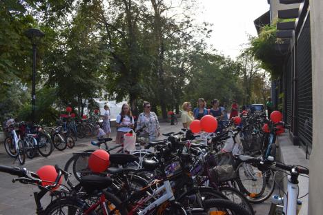 Parada biciclistelor: Peste 130 de orădence au pedalat prin Oradea, la SkirtBike (FOTO/VIDEO)