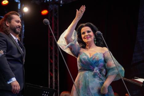 Soprana Angela Gheorghiu a fermecat publicul în prima seară a Sounds of Oradea (FOTO/VIDEO)