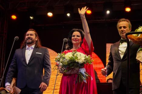 Soprana Angela Gheorghiu a fermecat publicul în prima seară a Sounds of Oradea (FOTO/VIDEO)