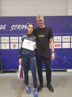 Medalie de aur pentru Claus Sebeşan şi bronz pentru Alexandra Drăgan, la Cupa României la spadă pentru cadeţi şi juniori (FOTO)