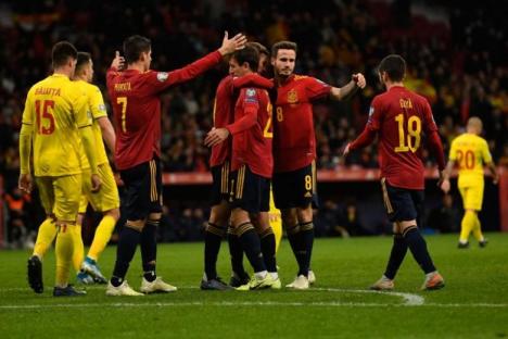 Avem EURO, dar nu jucăm la el... Spania a umilit România cu 5-0 în ultimul meci din grupă