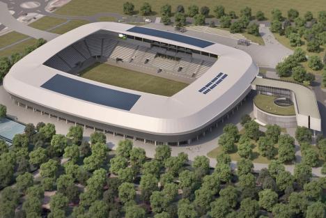 Pentru noul stadion: Primăria Oradea vrea să aloce 5,1 milioane lei pentru exproprierea terenurilor firmei Selina