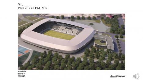 Viitorul stadion al Oradiei va avea 16.100 de locuri. Vezi cum va arăta! (FOTO / VIDEO)