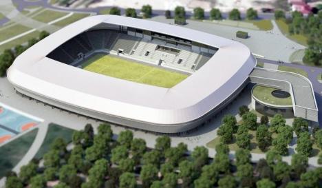 Viitorul stadion de 16.000 locuri al Oradiei are finanţarea asigurată