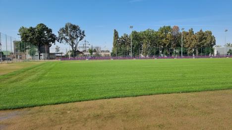 Stadionul „Motorul” din Oradea a fost reabilitat. Va fi predat către FC Bihor (FOTO)