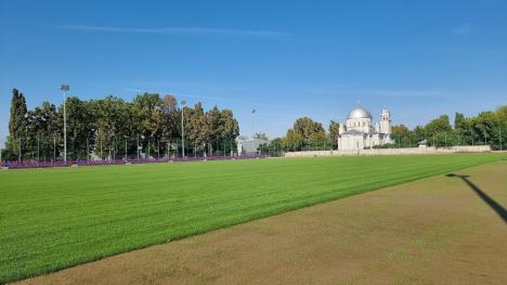 Stadionul „Motorul” din Oradea a fost reabilitat. Va fi predat către FC Bihor (FOTO)