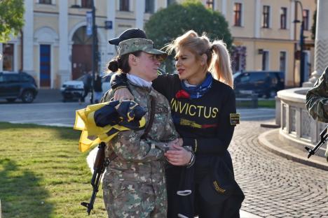 „Pentru camarazii mei răniți...”. Ștafeta veteranilor Invictus, din nou la Oradea (FOTO/VIDEO)