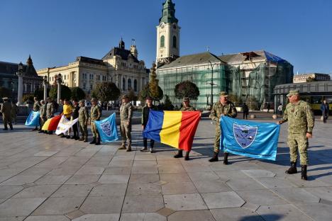 „Pentru camarazii mei răniți...”. Ștafeta veteranilor Invictus, din nou la Oradea (FOTO/VIDEO)