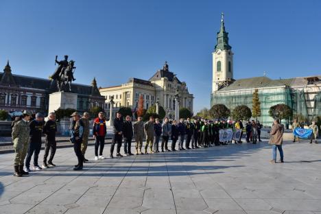 „Pentru camarazii mei răniți...”. Ștafeta veteranilor Invictus, din nou la Oradea (FOTO/VIDEO)