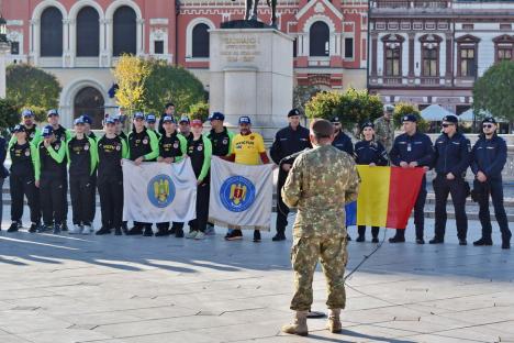 „Pentru camarazii mei răniți...”. Ștafeta veteranilor Invictus, din nou la Oradea (FOTO/VIDEO)