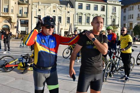 „Pentru camarazii mei răniți...”. Ștafeta veteranilor Invictus, din nou la Oradea (FOTO/VIDEO)