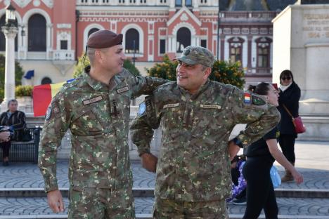 „Pentru camarazii mei răniți...”. Ștafeta veteranilor Invictus, din nou la Oradea (FOTO/VIDEO)