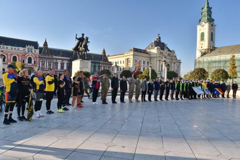 „Pentru camarazii mei răniți...”. Ștafeta veteranilor Invictus, din nou la Oradea (FOTO/VIDEO)