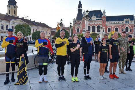 „Pentru camarazii mei răniți...”. Ștafeta veteranilor Invictus, din nou la Oradea (FOTO/VIDEO)