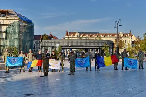 „Pentru camarazii mei răniți...”. Ștafeta veteranilor Invictus, din nou la Oradea (FOTO/VIDEO)