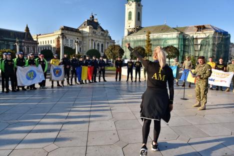 „Pentru camarazii mei răniți...”. Ștafeta veteranilor Invictus, din nou la Oradea (FOTO/VIDEO)