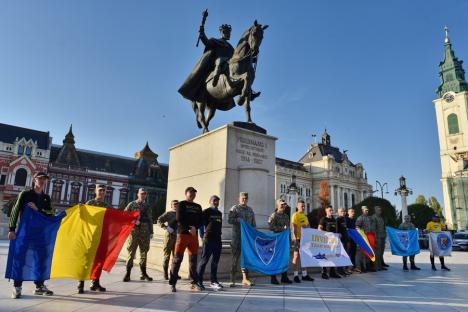 „Pentru camarazii mei răniți...”. Ștafeta veteranilor Invictus, din nou la Oradea (FOTO/VIDEO)