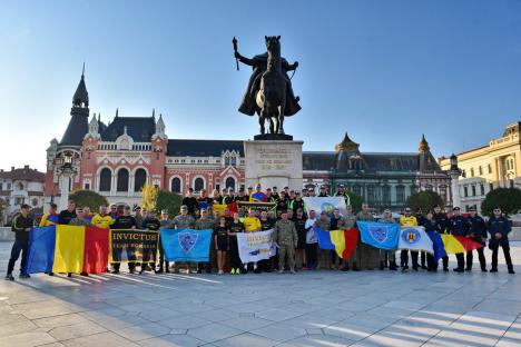 „Pentru camarazii mei răniți...”. Ștafeta veteranilor Invictus, din nou la Oradea (FOTO/VIDEO)