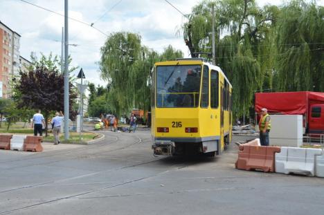 Staţiile de tramvai din Calea Aradului, din nou operaţionale