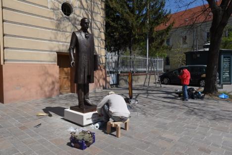 Statuia arhitectului Rimanóczy Kálmán jr. va fi dezvelită vineri, la Oradea, fără public (FOTO)