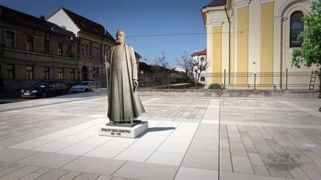 Statuile episcopilor Ciorogariu şi Demetriu vor fi realizate de sculptorul Alexandru Păsat (FOTO)