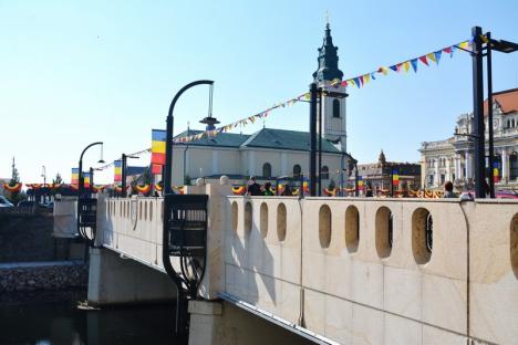 Oradea s-a gătit de sărbătoare. Vezi cum a fost împodobit oraşul pentru a marca 100 de ani de la Declaraţia de independenţă! (FOTO)
