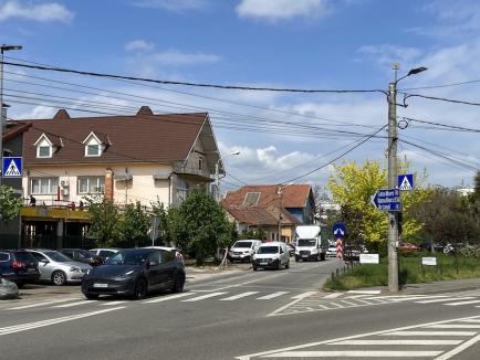 Atenție, șoferi! Strada Meșteșugarilor din Oradea va fi de luni cu sens unic (FOTO)