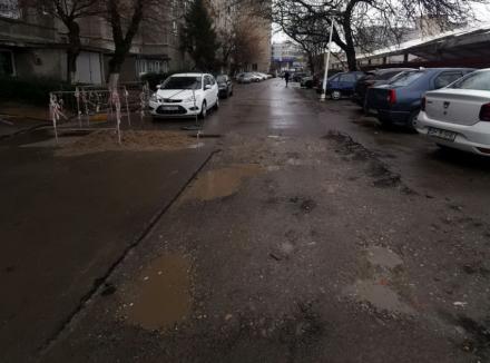 Hârtoape de Oradea: Locuitorii a peste 300 de străzi neasfaltate şi pline de gropi trăiesc un calvar la fiecare ploaie (FOTO)