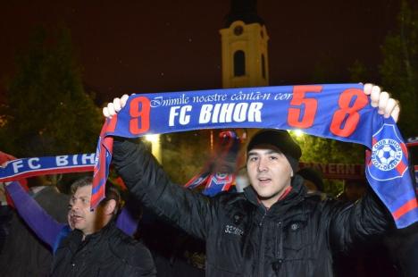 Suporterii FC Bihor organizează sâmbătă un marș de protest