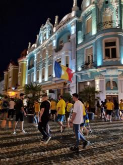 „Generația de suflet” a calificat România în optimi la Euro 2024. Orădenii au sărbătorit în stradă (FOTO/VIDEO)