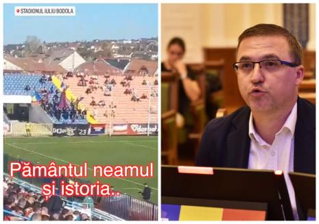 Să aibă consecințe! UDMR-istul Szabó József cere pedepsirea suporterilor care au scandat lozinci anti-maghiare în timpul meciului FC Bihor – Csikszereda Miercurea Ciuc (VIDEO)