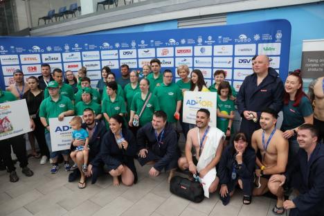 Peste 570.000 de lei strânși la Swimathon Oradea și un record de lungimi de bazin parcurse. Donațiile continuă până pe 28 iunie (FOTO/VIDEO)