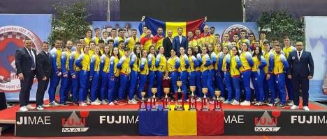 Performanță istorică a României la Campionatul European de Taekwon-do ITF. Trei orădeni au urcat pe prima treaptă a podiumului! (FOTO/VIDEO)