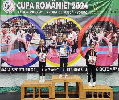 Patru medalii pentru tinerii sportivi de la White Lion Oradea la importante competiții de taekwondo WT (FOTO)