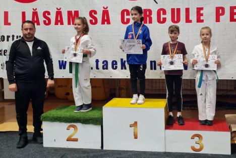 Orădenii şi-au adjudecat şase medalii la întrecerile Cupei României la Taekwondo WT, de la Arena Antonio Alexe (FOTO)