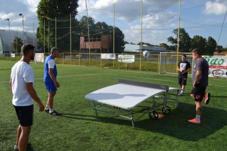 Teqball-ul se poate practica de acum şi în Oradea, la Baza Sportivă Tineretului