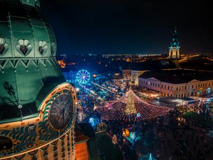 Târgul de Crăciun din Oradea și-a deschis oficial porțile. Iată programul!