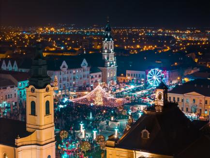 Târgul de Crăciun din Oradea și-a deschis oficial porțile. Iată programul!