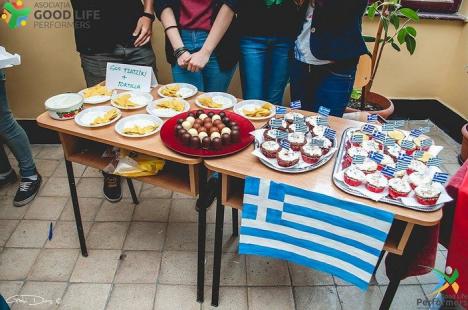 Târg gastronomic de Ziua Europei, la Colegiul Eminescu (FOTO)