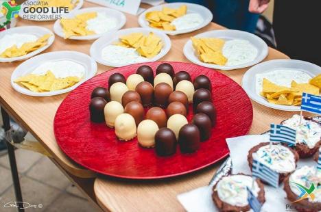 Târg gastronomic de Ziua Europei, la Colegiul Eminescu (FOTO)