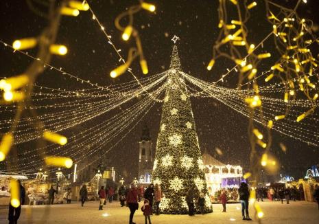 E oficial! Târgul de Crăciun din Oradea se va ţine, între 6 și 31 decembrie, în Piaţa Unirii