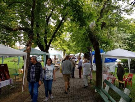 În lumea tradiţiilor. Meşterii populari şi-au expus creaţiile în Parcul Bălcescu din Oradea (FOTO / VIDEO)