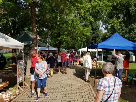 În lumea tradiţiilor. Meşterii populari şi-au expus creaţiile în Parcul Bălcescu din Oradea (FOTO / VIDEO)