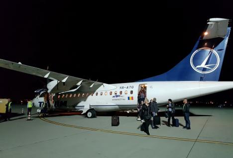 Călătorii de-o zi: Tarom şi-a adaptat orarul zborurilor de la Oradea pentru cei care vor să petreacă doar o zi la Bucureşti 