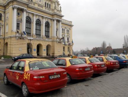 Pe alb, vă rugăm! Primăria vrea să albească taximetrele din Oradea