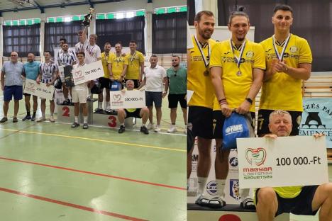 Sportivii de la Tengo Salonta au ocupat locul 3 la turneul de fotbal-tenis „Atlas Master Cup” din Ungaria (FOTO)